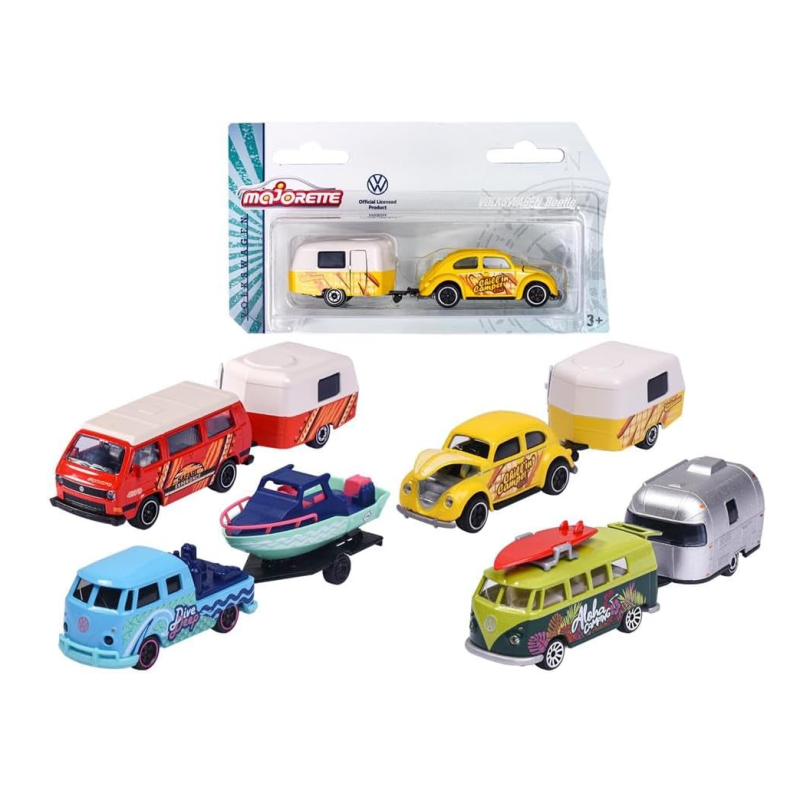 Majorette Volkswagen Trailer Surtido