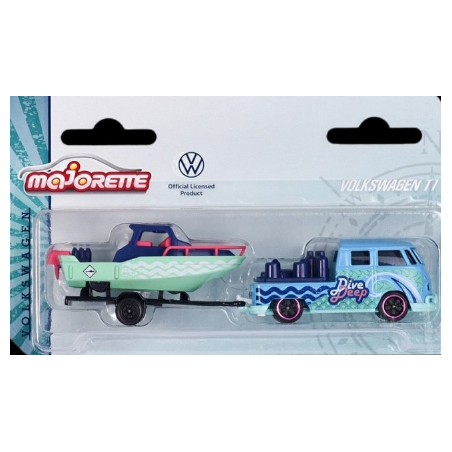 Majorette Volkswagen Trailer Surtido