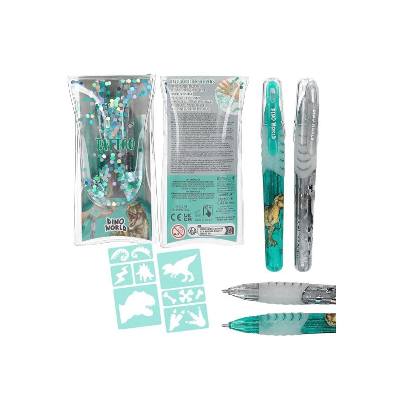 Dino World Bolígrafos De Gel Surtido