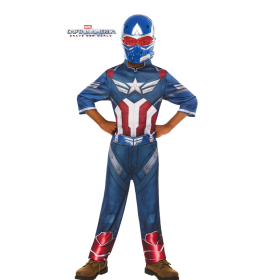 Disfraz Capitán América Talla 7-8 Años