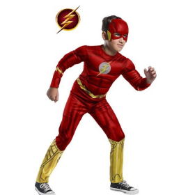 Disfraz Flash Talla 8-10 Años De Rubies