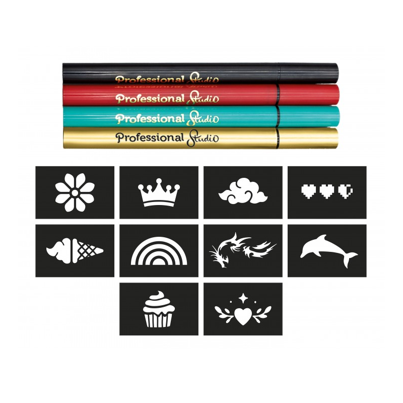 Rotuladores Para Tatuajes Dorados