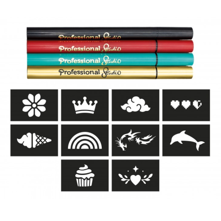 Rotuladores Para Tatuajes Dorados