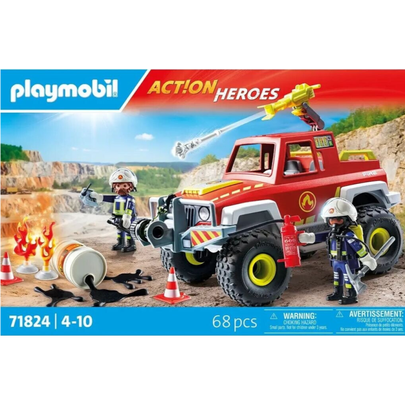 Playmobil Action Heroes: Camión de Bomberos
