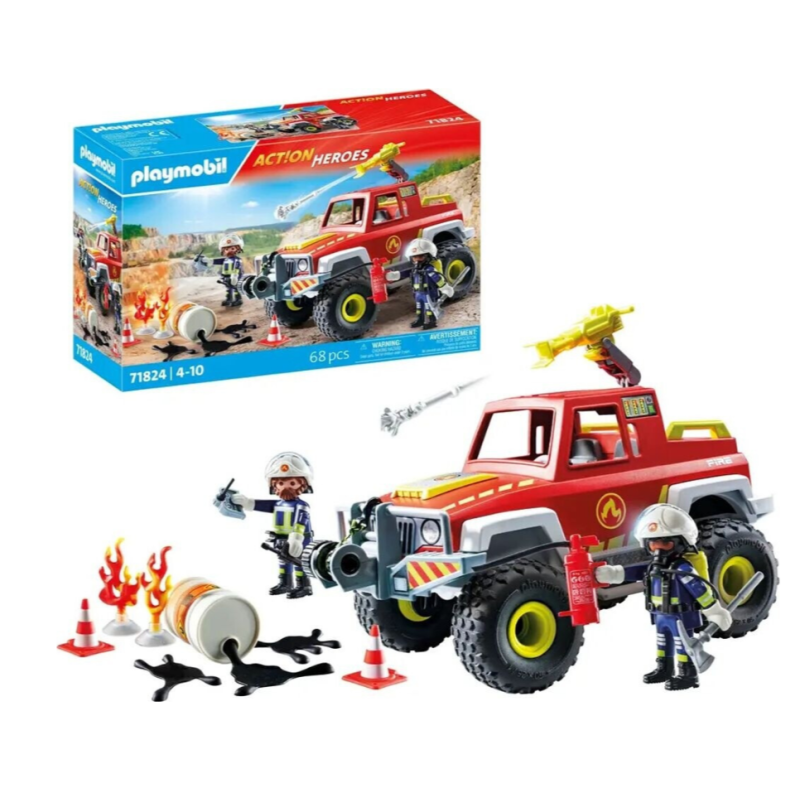 Playmobil Action Heroes: Camión de Bomberos