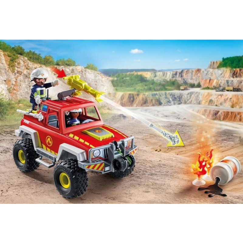 Playmobil Action Heroes: Camión de Bomberos