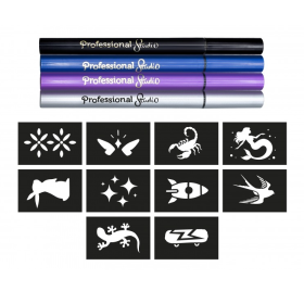 Rotuladores Para Tatuajes Plateados 2