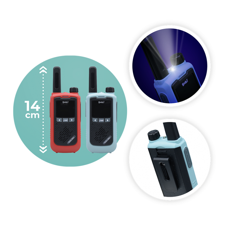 BUKI Walkie Talkie Recargable