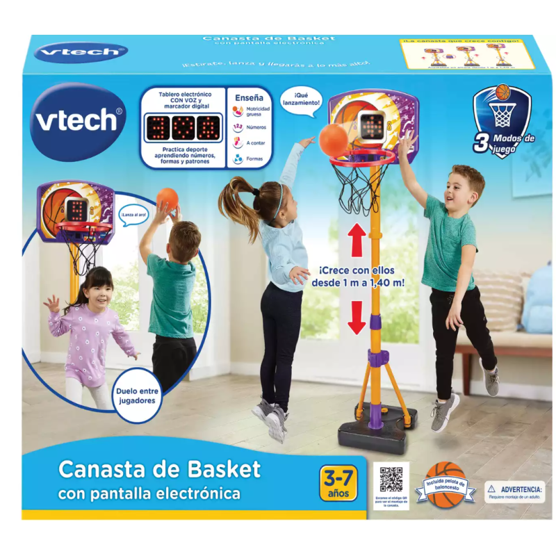 Canasta Extensible Con Pantalla Electrónica VTech