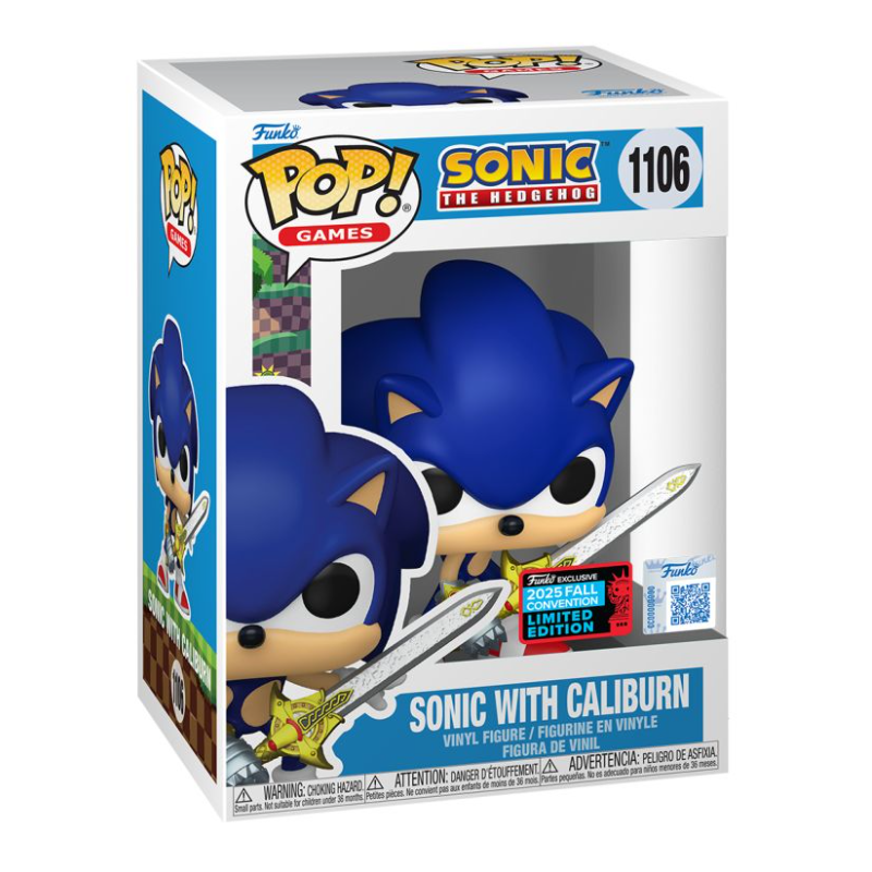 Funko Pop Sonic With Caliburn