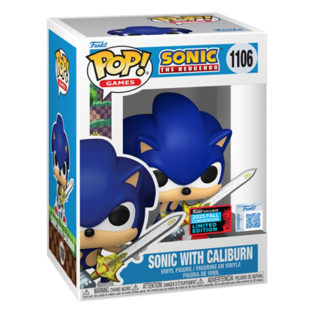 Funko Pop Sonic With Caliburn