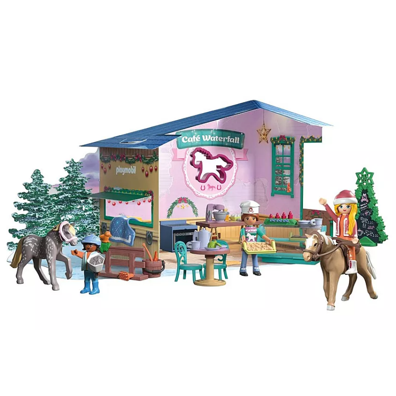 Playmobil Pastelería Navideña Rider Café