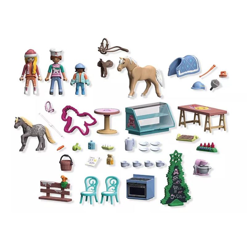 Playmobil Pastelería Navideña Rider Café