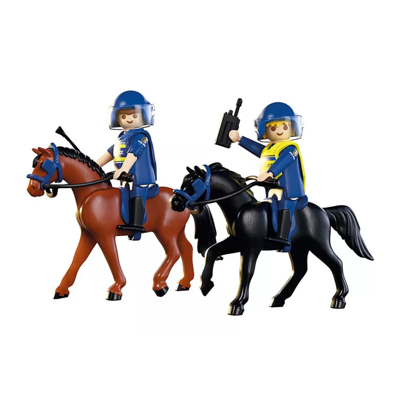 Playmobil City Action Escuadrón A Caballo