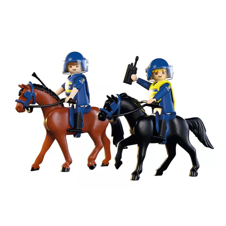 Playmobil City Action Escuadrón A Caballo