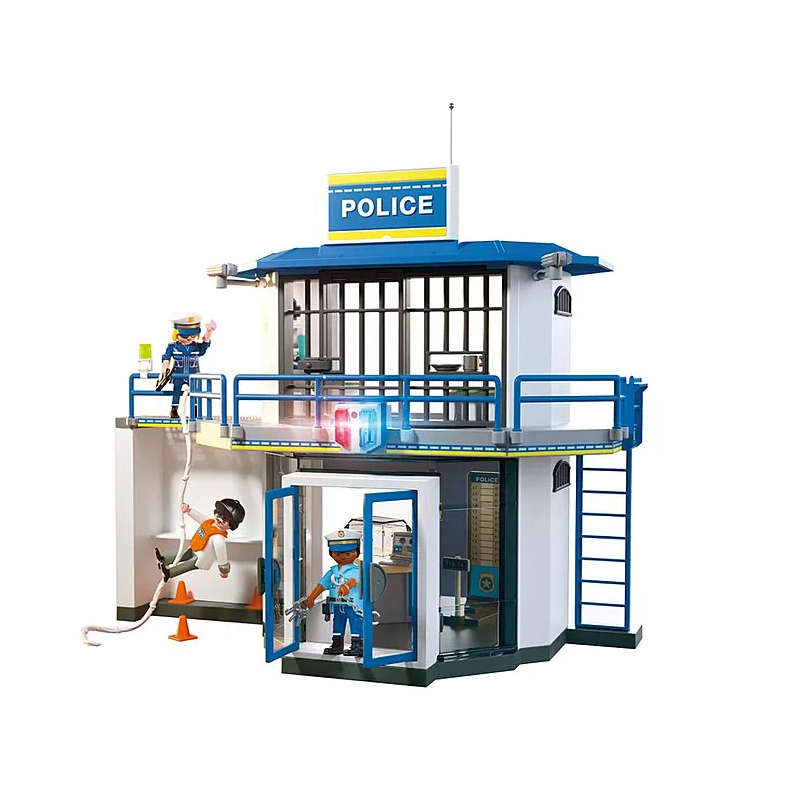 Playmobil City Action Comisaría Sala Investigación