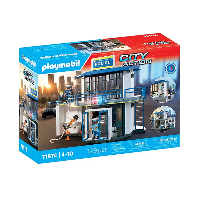 Playmobil City Action Comisaría Sala Investigación De Playmobil