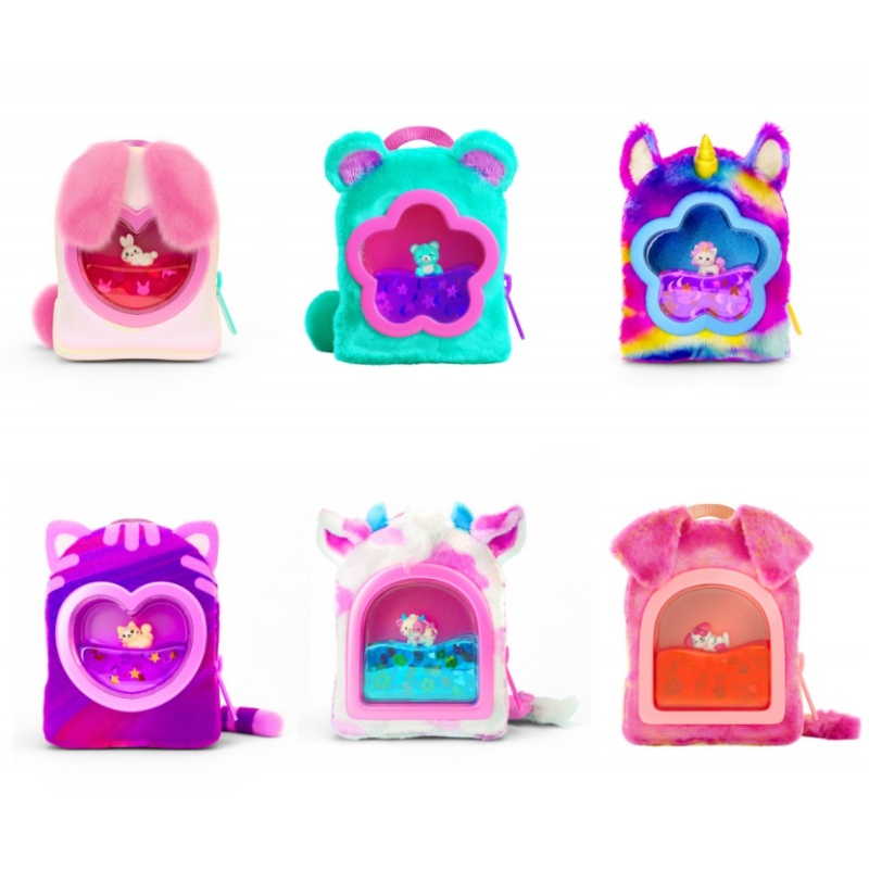 Real Little Mochila Liquid Charms Surtido