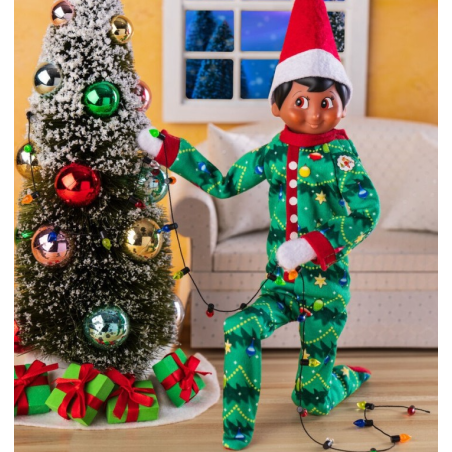 The Elf On The Shelf Pijama Navideño
