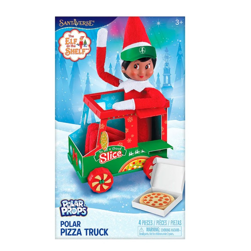 The Elf On The Shelf Camión Repartidor De Pizza