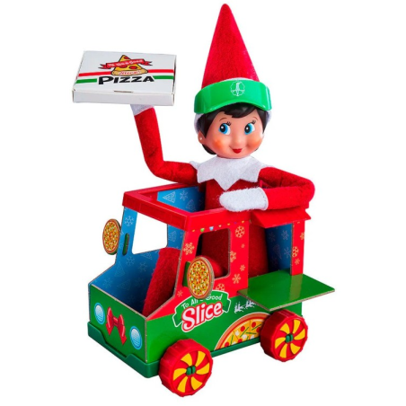 The Elf On The Shelf Camión Repartidor De Pizza