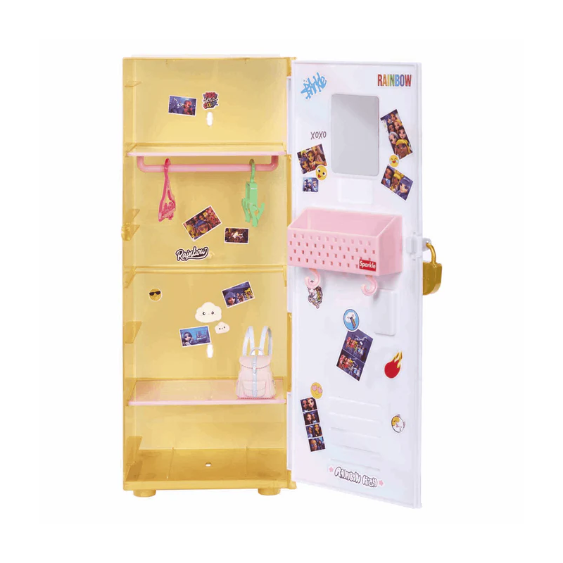 Rainbow High Playset Taquilla Con Muñeca