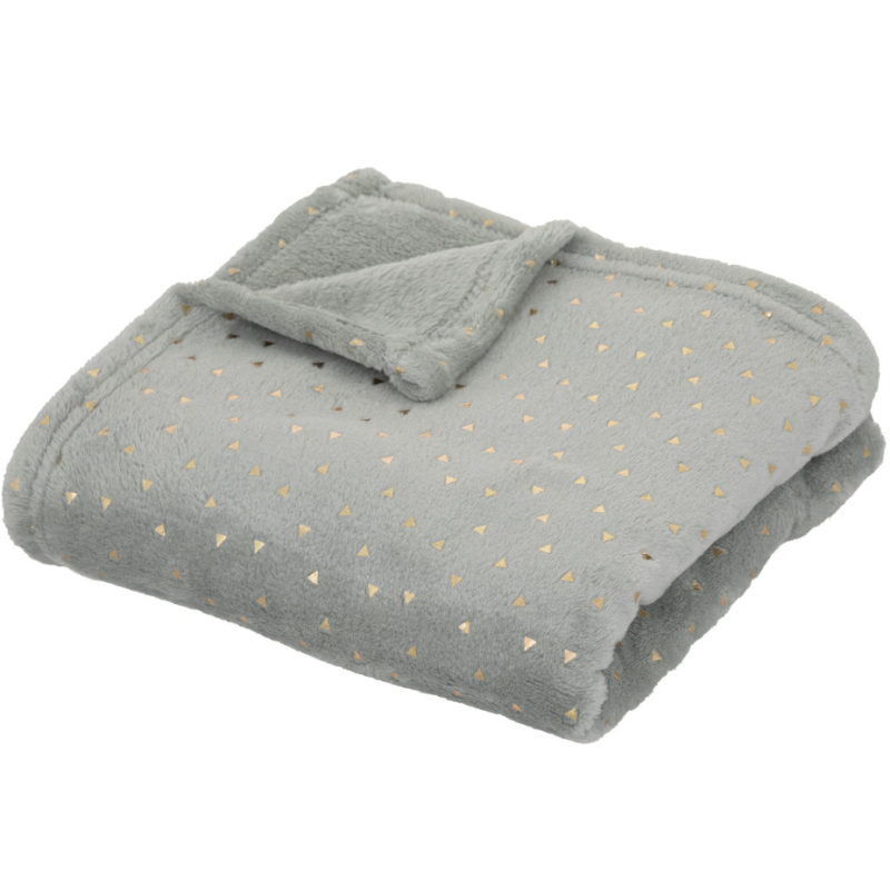 Manta Franela Azul De Atmosphere