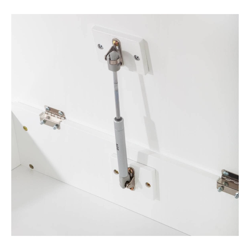 Pupitre Blanco Con Banco Madera