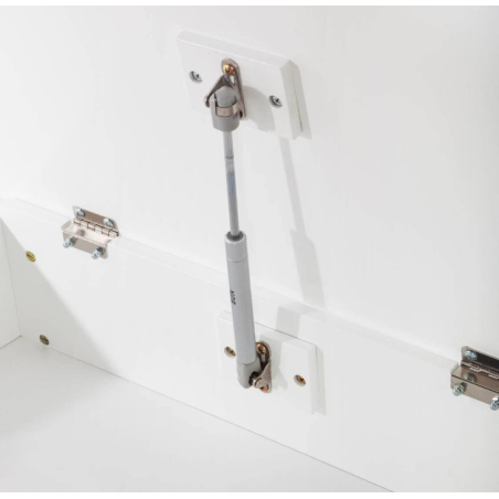 Pupitre Blanco Con Banco Madera