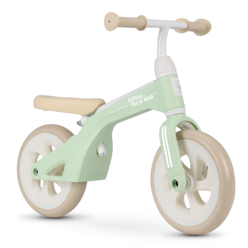 Bicicleta Infantil Sin Pedales Tech Mint Qplay 9 Pulgadas 2-4 Años De Qplay