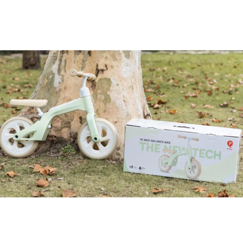 Bicicleta Infantil Sin Pedales Tech Mint Qplay 9 Pulgadas 2-4 Años