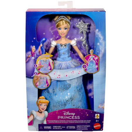 Cenicienta Vestido De Baile Encantado De Mattel