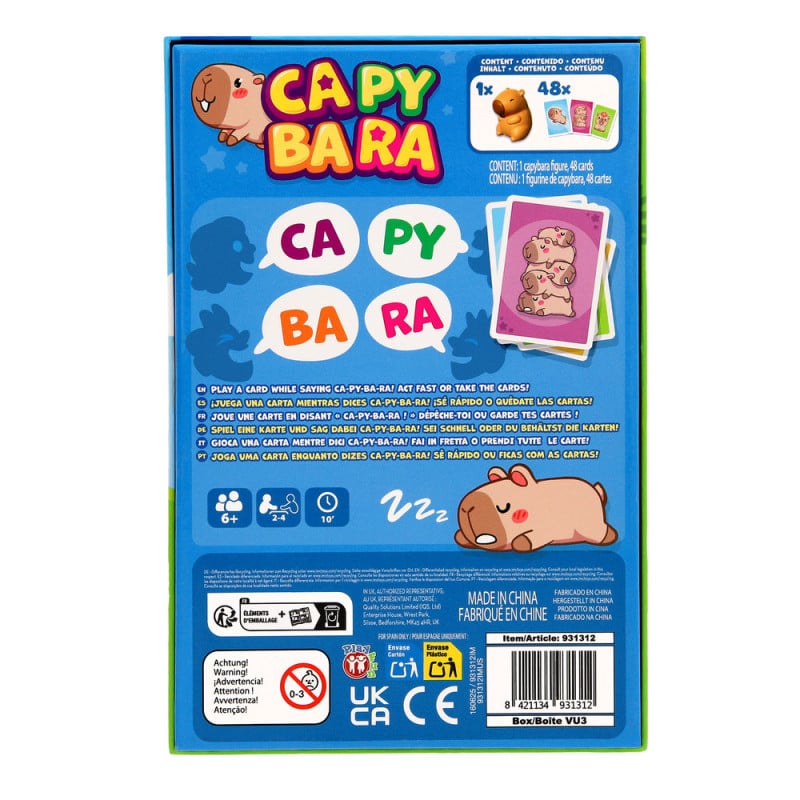 Juego De Mesa Capybara