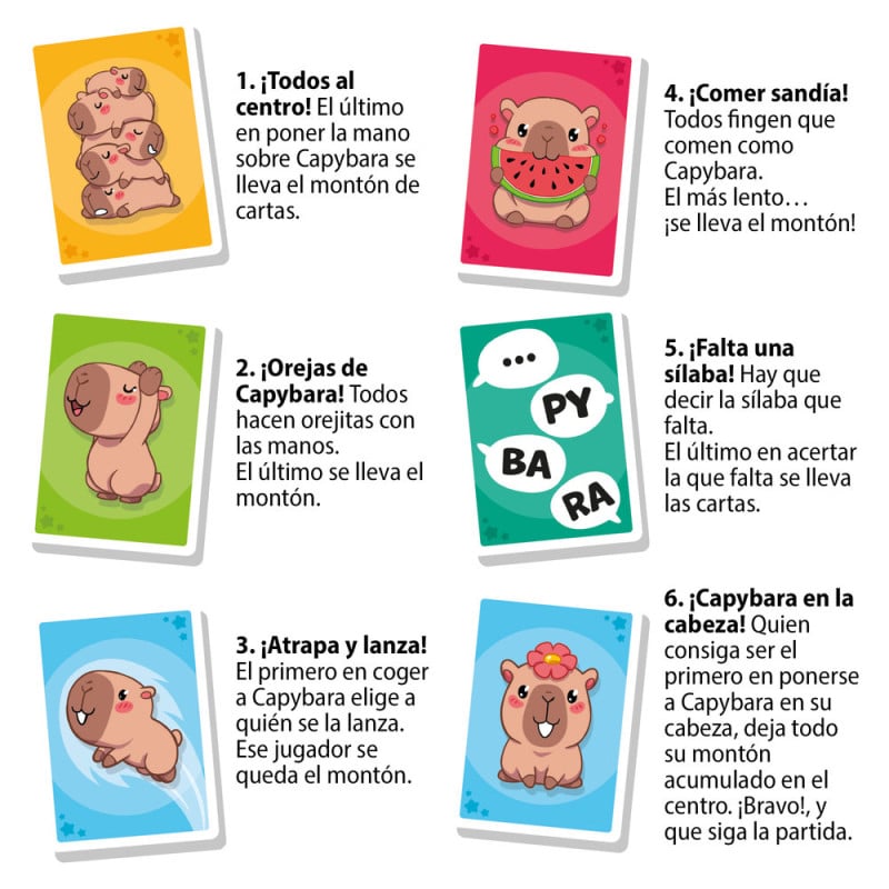 Juego De Mesa Capybara