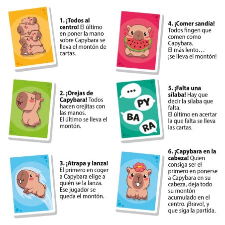 Juego De Mesa Capybara