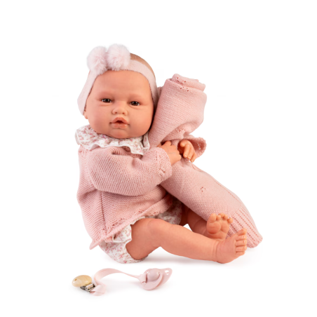 Mi Primer Reborn Antonio Juan Tufi Conjunto de Punto