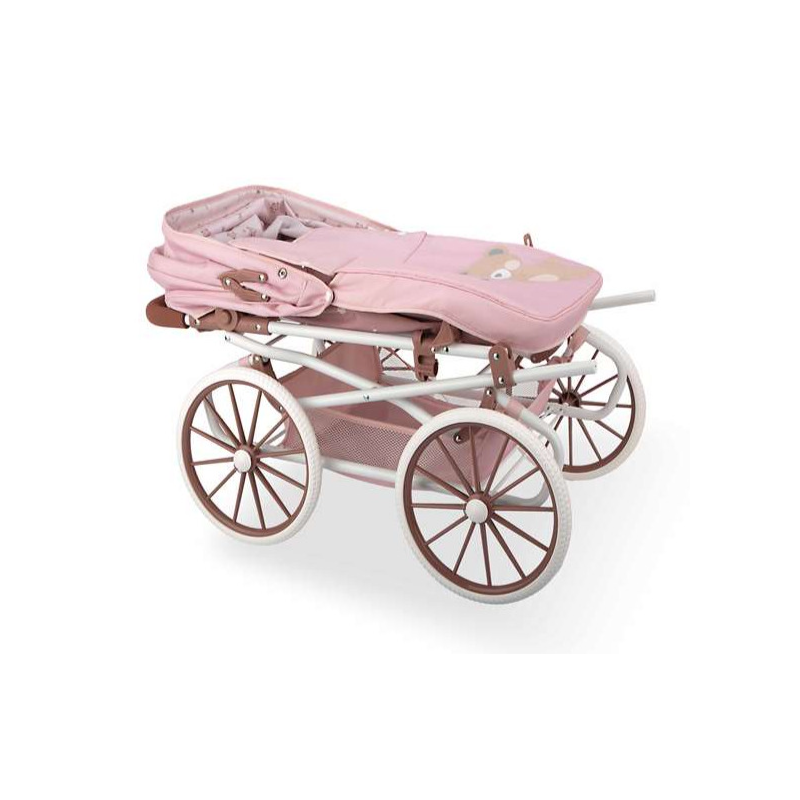 Coche De Muñecas Capota Bear Con Bolso Arias