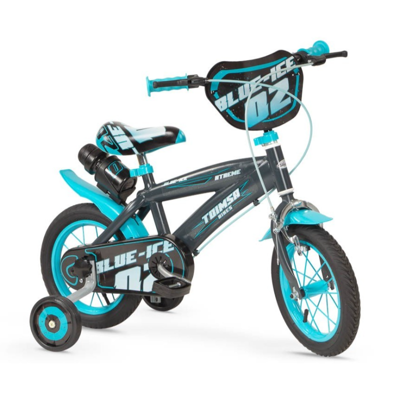 Bicicleta Infantil Blue Ice 12 Pulgadas 3 Años De Toimsa