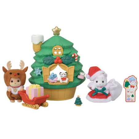 Sylvanian Families La Casa Del Árbol De Santa