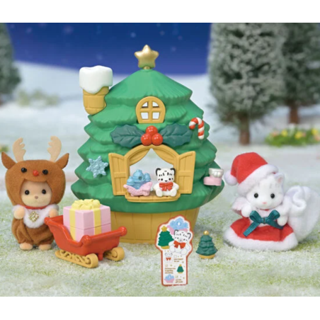 Sylvanian Families La Casa Del Árbol De Santa