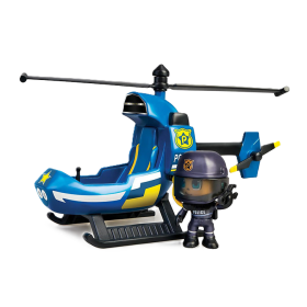 PinyPon Action Police Mini Helicóptero De Famosa 2