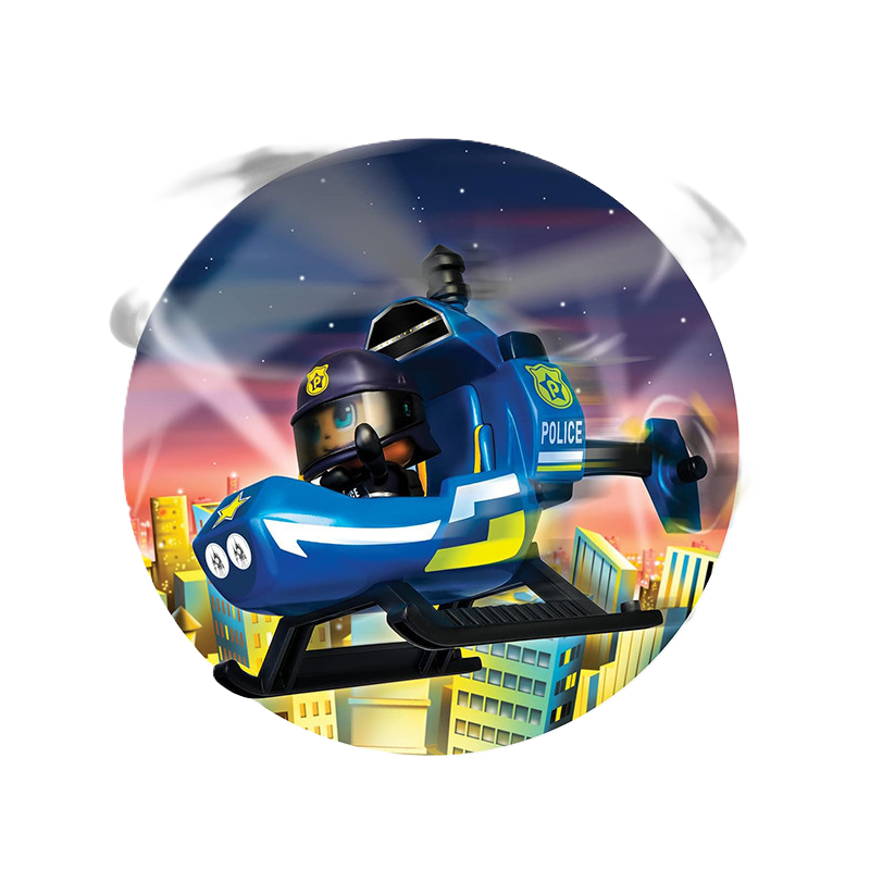 PinyPon Action Police Mini Helicóptero