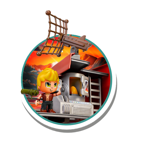 PinyPon Set De Juego Action Heroes Dino