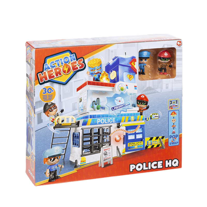 PinyPon Action Heroes Comisaria Policía De Famosa