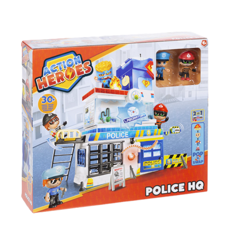 PinyPon Action Heroes Comisaria Policía De Famosa