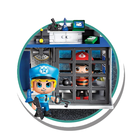 PinyPon Action Heroes Comisaria Policía