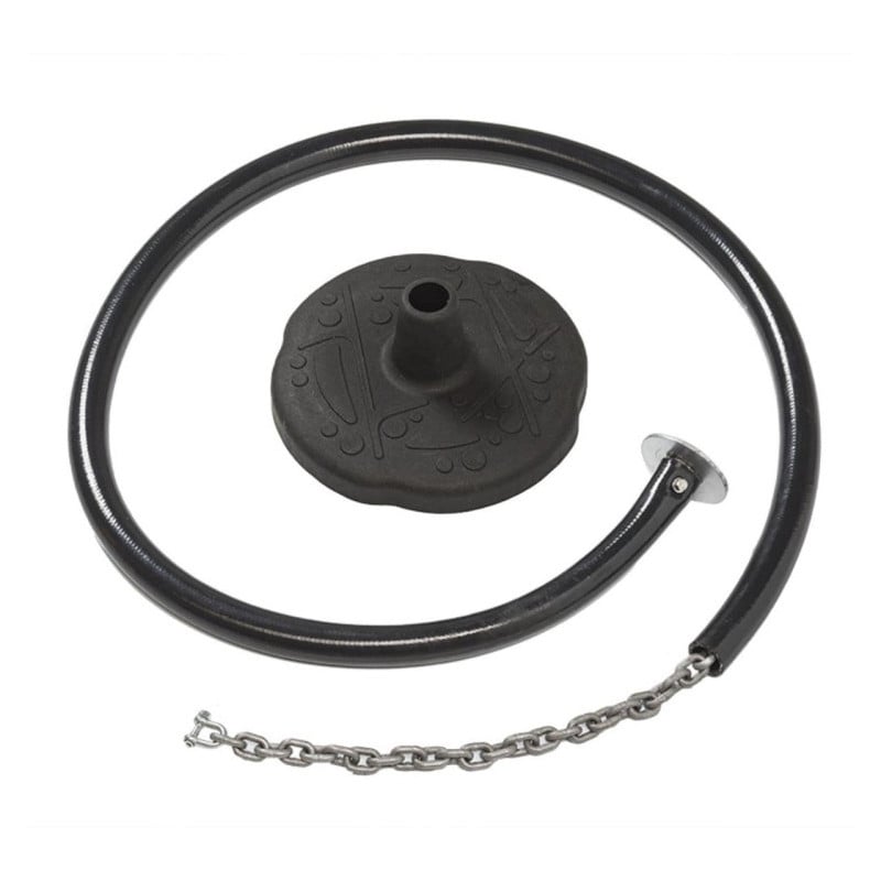 Asiento y Cadenas de Caucho Reforzado para Tirolina de Uso Público  