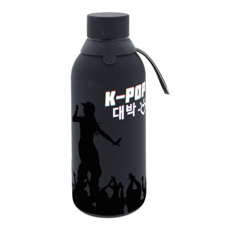 Botella Térmica 500 ml Ice K-Pop Negra