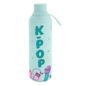 Botella Térmica 750 ml K-Pop Color Menta