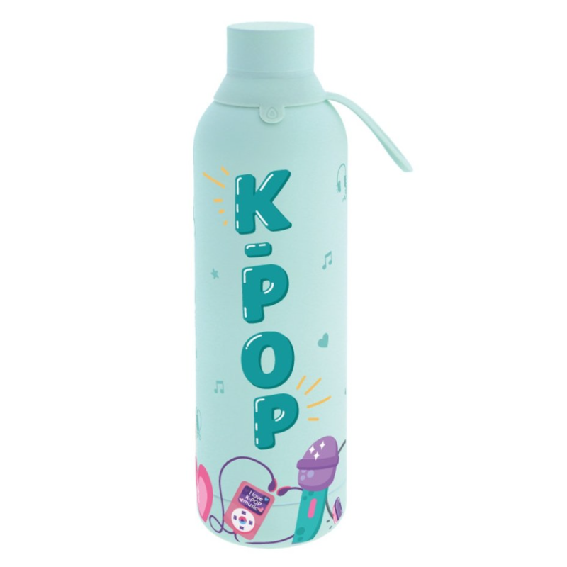 Botella Térmica 750 ml K-Pop Color Menta